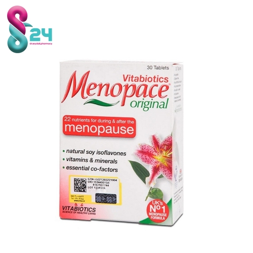 قرص منوپیس اورجینال ویتابیوتیکس 30 عدد