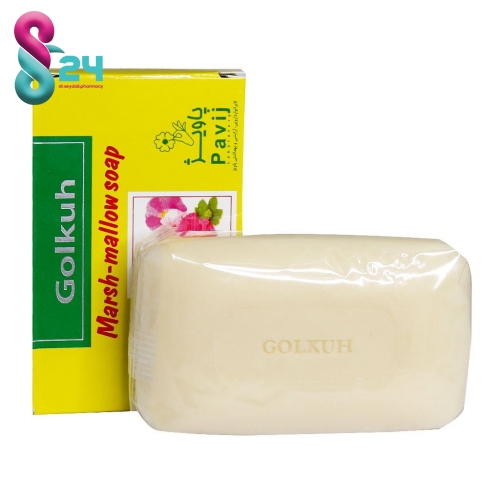 صابون گل ختمی گل کوه مناسب انواع پوست و خشک و حساس 100 گرم