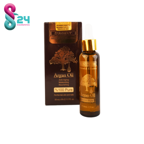 روغن آرگان سان وی مدل Pure حجم 50 میلی لیتر