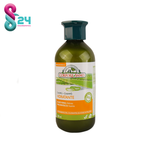 شامپو آبرسان مو کورپورسانو حاوی عصاره آلوورا حجم 300 میلی لیتر
