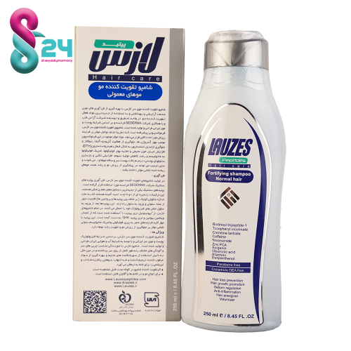 شامپو تقویت کننده مو برای موهای معمولی لازس 250 میلی لیتر