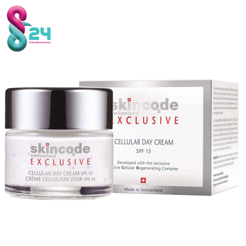 کرم ضد چروک روز اسکین کد با SPF 15 مدل Cellular Day حجم 50 میلی لیتر