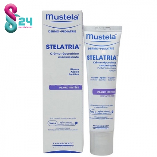 کرم ترمیم کننده پوست  موستلا مدل استلاتریا حجم 40 میلی لیتر
