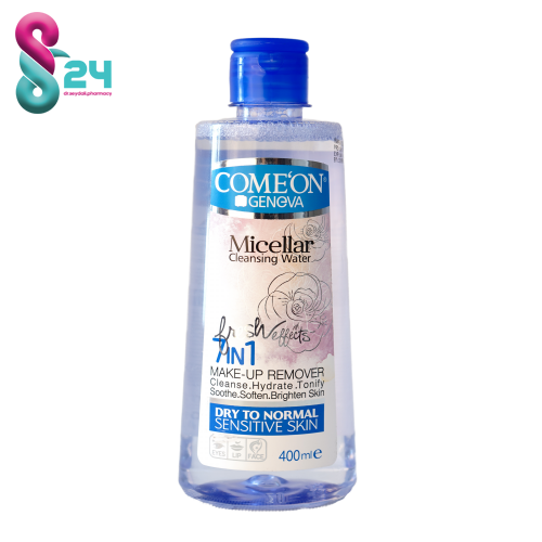 محلول پاک کننده آرایش صورت میسلار پوست معمولی، خشک و حساس کامان