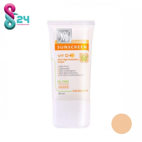 کرم ضد آفتاب مای مدل فارما سان سلوشن حجم 40 میلی لیتر