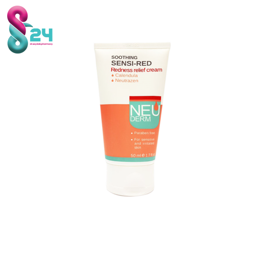 کرم ضد قرمزی سوتینگ سنسی رد نئودرم مناسب پوست های حساس و آسیب دیده