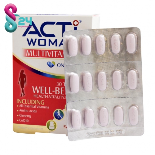 مولتی ویتامین اکتی وومن لیبرتی 30 عدد