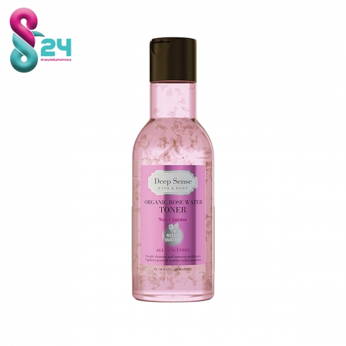 تونر پاک کننده صورت دیپ سنس مدل گلاب
