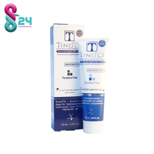 ماسک موهای خشک و آسیب دیده تینولا بدون نیاز به آبکشی