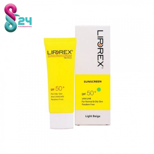 کرم ضدآفتاب پوست نرمال تا چرب (بژ روشن) لیپورکس