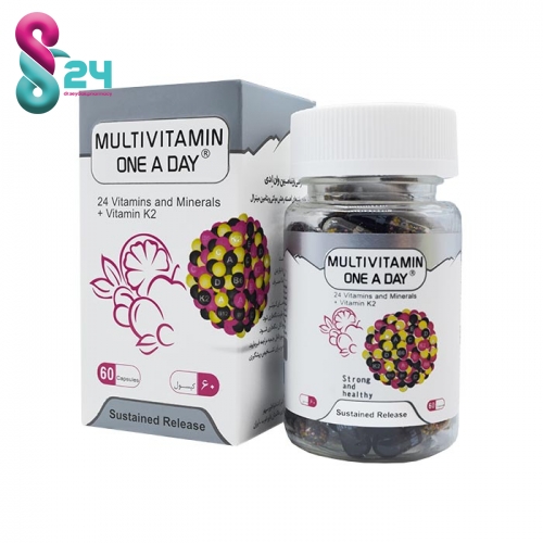 کپسول مولتی ویتامین وان ا دی دنیا دارو 60 عددی