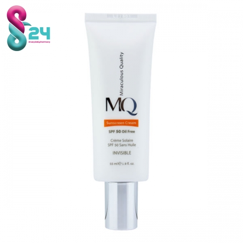 کرم ضد آفتاب فاقد چربی بی رنگ ام کیو