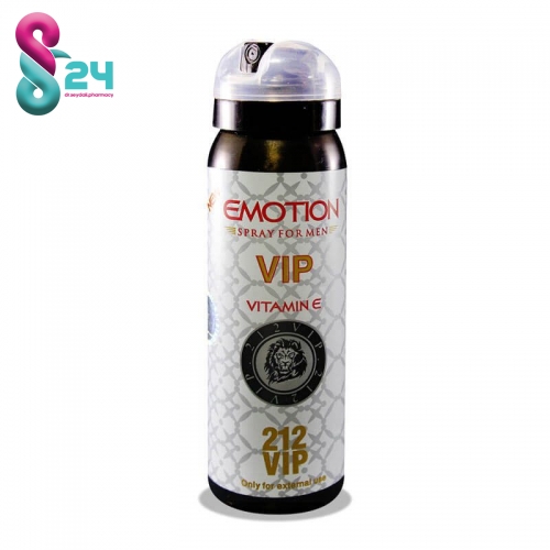 اسپری تاخیری VIP ایموشن حاوی ویتامین E مخصوص آقایان 65 میلی لیتر