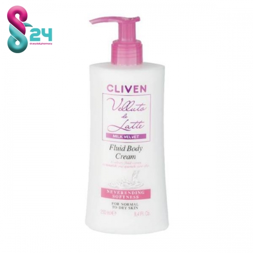 کرم مایع بدن پوست های نرمال تا خشک کلیون 250 میلی لیتر