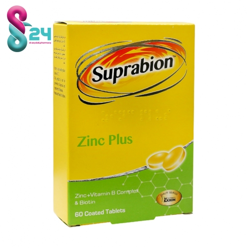 قرص زینک پلاس سوپرابیون 60 عدد