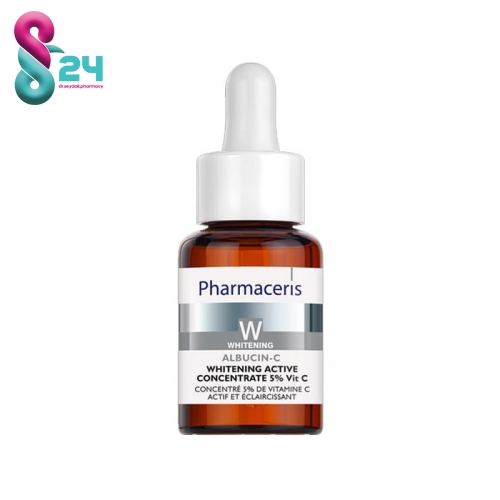 کنسانتره فعال روشن کننده فارماسریز مدل Albucin-C حاوی 5% ویتامین C