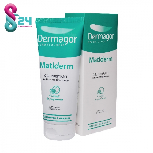 ژل شوینده و کنترل کننده چربی پوست درماگور 200 میلی لیتر ( Dermagor Gel PyZn 200 ml )