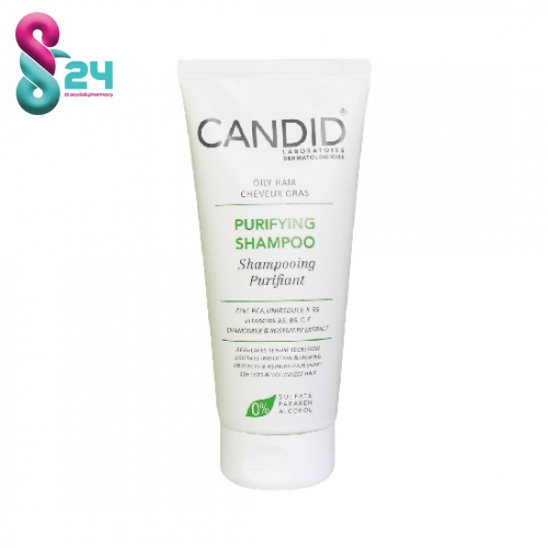 شامپو ویتامینه موی چرب کاندید 200 میلی لیتر ( Candid Purifying Shampoo For Oily Hair 200 ml )