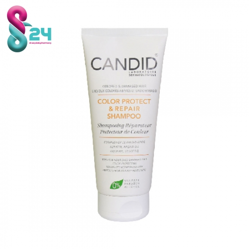 شامپو تثبیت رنگ و ترمیم کننده مو کاندید 200 میلی لیتر ( Candid Color Protect And Repair Shampoo 200 ml )