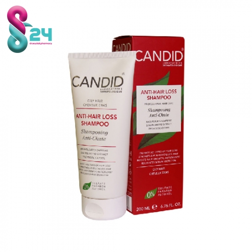 شامپو ضد ریزش موی چرب کاندید 200 میلی لیتر ( Candid Anti Hair Loss Shampoo For Oily Hair 200 ml )