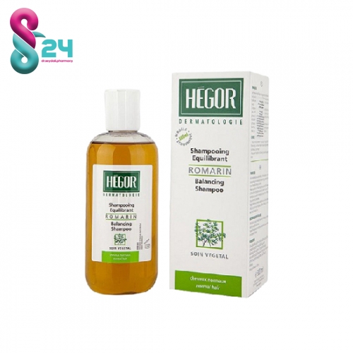 شامپو متعادل کننده رزماری هگور مناسب موهای معمولی ۳۰۰ میلی لیتر ( Hegor Romarin Balancing Shampoo 300 ml )
