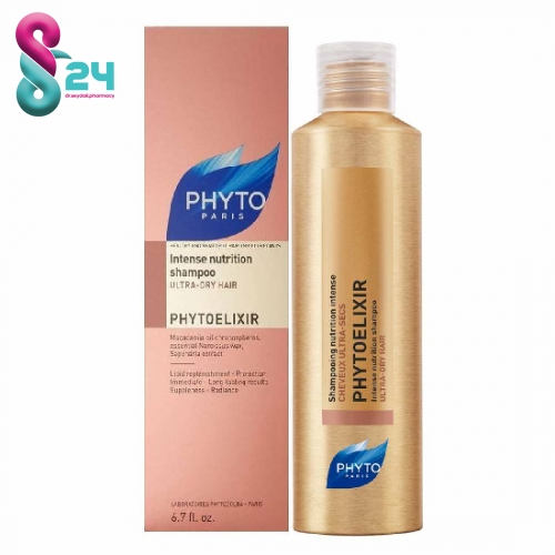 شامپو تغذیه کننده قوی مو فیتو مدل Phytoelixir حجم 200 میلی لیتر ( Phyto Phytoelixir Intense Nutrition Shampoo 200ml )