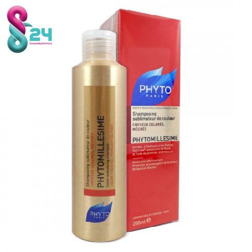 شامپو فیتو میلسیم  تقویت کننده موهای رنگ شده 200 میلی لیتر ( Phyto millesime Pre-Shampoo 200ml )