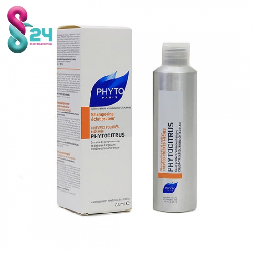 شامپو فیتو  فیتوسیتروس محافظ و درخشان کننده رنگ ۲۰۰ میلی ( Phyto Phytocitrus shampoo 200ml )