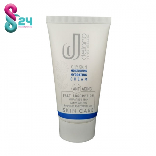 کرم مرطوب کننده و آبرسان فاقد چربی دلانو ( Delano Miosturizing Hydrating Cream )