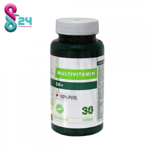 کپسول مولتی ویتامین بالای 50 سال نوفرما نچرالز 30 عدد ( Nuforma Naturals Multi Vitamin 50+ 30 Capsules )