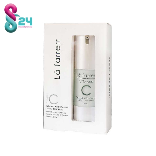 سرم ویتامین ث 20 درصد لافارر ( Lafarerr 20% Vitamin C Serum anti-aging and skin lightening )