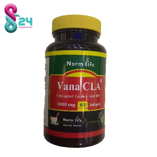 کپسول ژلاتینی نرم وانا سی ال ای نورم لایف 60 عدد ( Norm Life Vana CLA 60 Softgels )