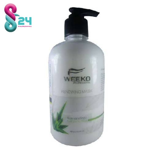 ماسک مو ویکو حاوی روغن آرگان حجم 500 میلی لیتر ( Weeko Renewing Mask With Argan Oil 500 ml )