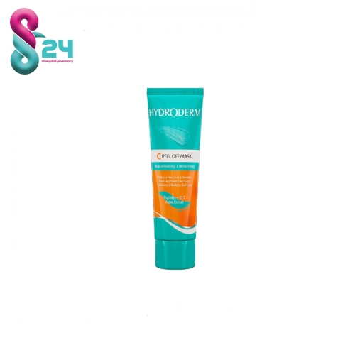 ماسک ورقه ای حاوی پپتید و ویتامین c پایدار( hydroderm c peel off mask)