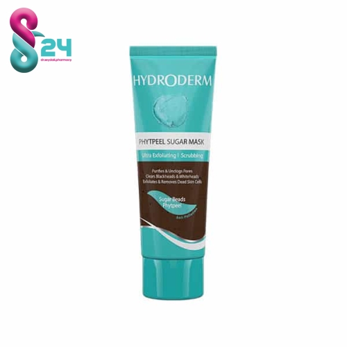 ماسک شکری ساینده و اسکراب قوی پوست حاوی گرانول های فیتپیل (hydroderm phytpeel sugar mask)