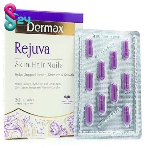 کپسول رجوا درمکس تقویت پوست مو و ناخن 30 عدد