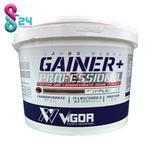 گینر ویگور 5000 گرم (سطلی) 83 سروینگ