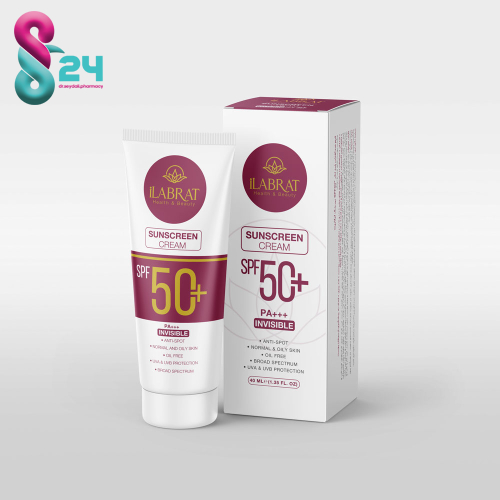کرم ضدآفتاب ضدلک بی رنگ ایلابرت +SPF50