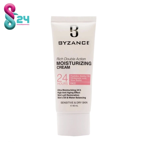 کرم آبرسان پوست خشک و حساس بیزانس