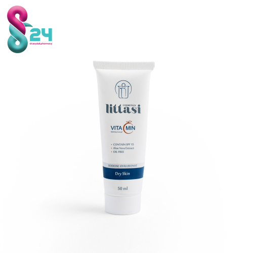 ژل کرم آبرسان مخصوص پوست خشک و نرمال لیتاسی