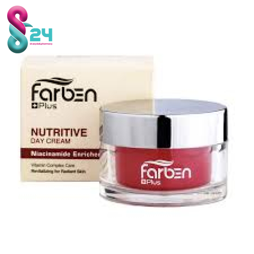کرم روز حاوی نیاسین آمید فاربن پلاس 50 میلی لیتر