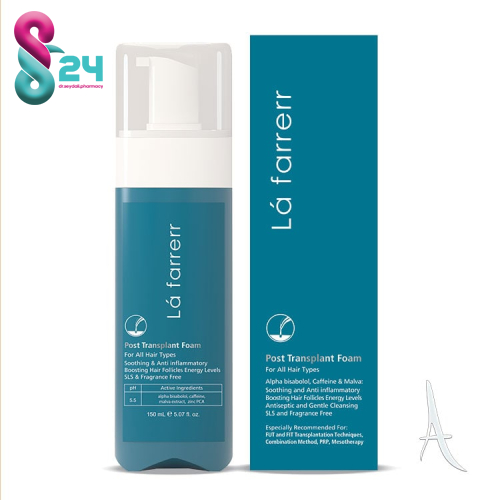 فوم پس از کاشت مو مناسب برای انواع مو