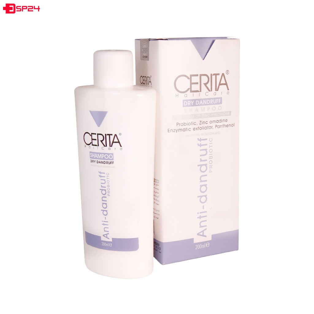 شامپو ضد شوره مناسب موهای خشک سریتا 200 میلی لیتر