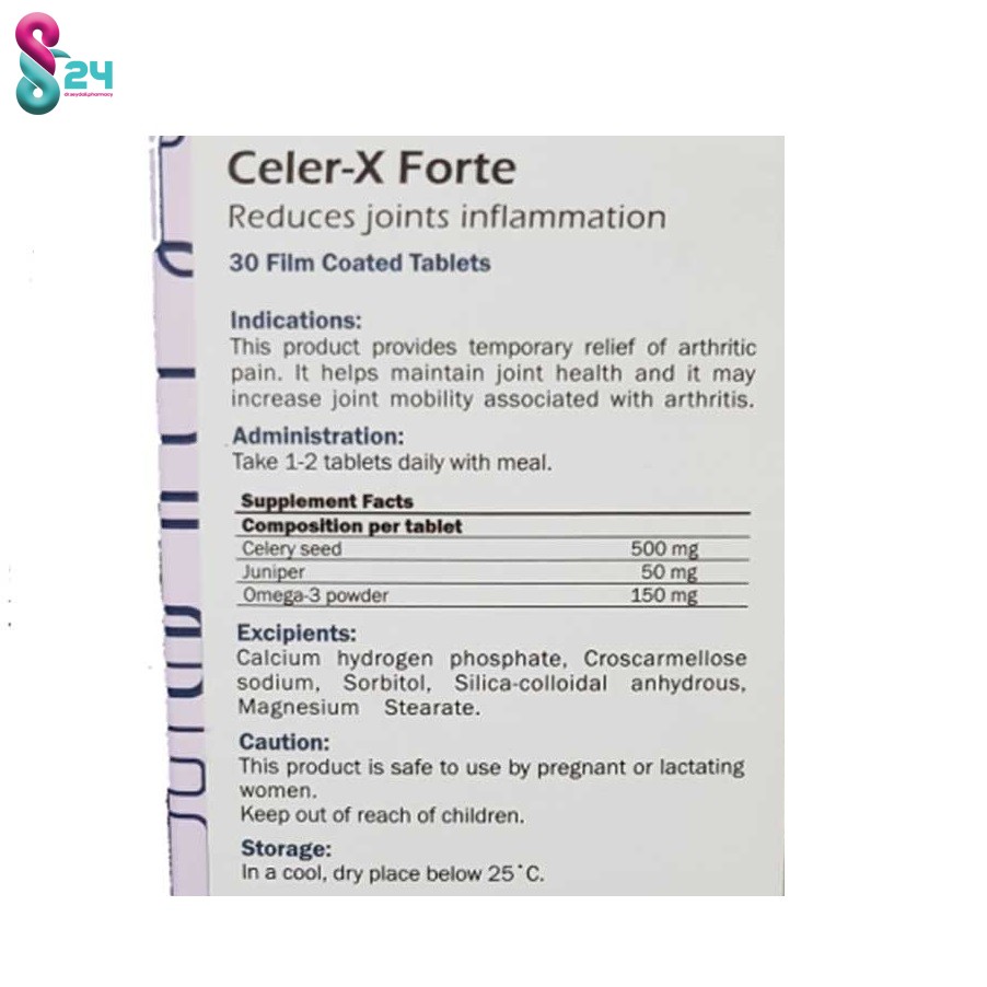 قرص سلرکس فورت گلدن لایف 30 عدد