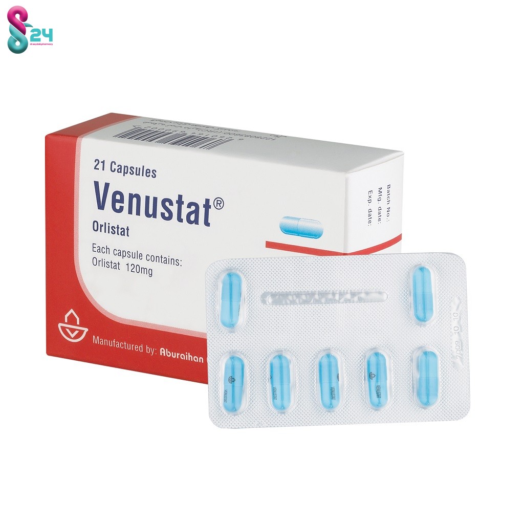 کپسول ارلیستات ۱۲۰ ونوستات 21 عدد