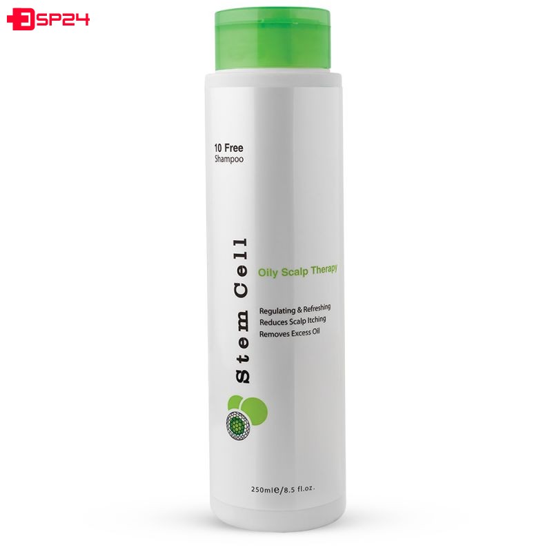 شامپو استم سل مدل Oily scalp therapy حجم 250 میلی لیتر