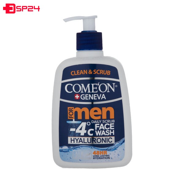 شوینده صورت و اسکراب آقایان کامان 500 میلی لیتر