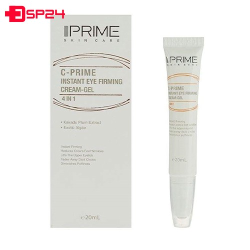 ژل کرم سفت کننده دور چشم پریم مدل C-Prime 4in1