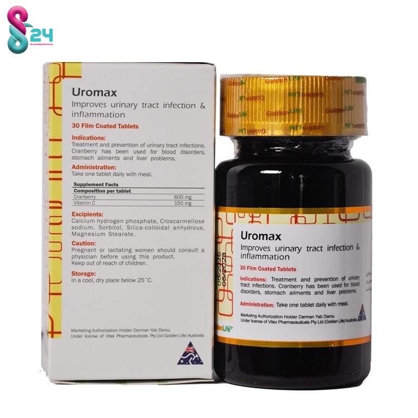 قرص ارومکس گلدن لایف 30 عدد