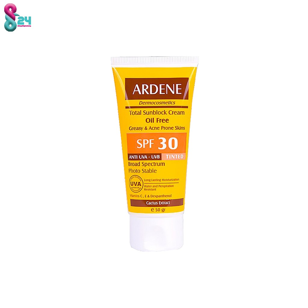 لوسیون ضدآفتاب آردن  SPF30 فاقد چربی 75 گرم